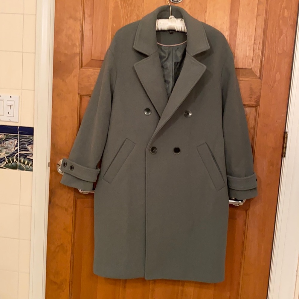 Zara Wool Blend Oversized Coat